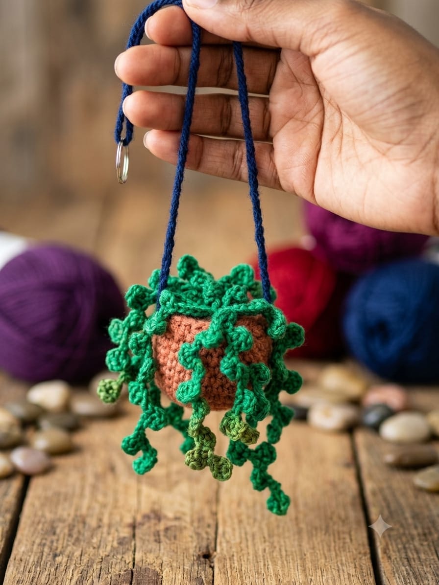 cottagecore mushroom bag charm